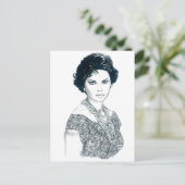 Carte Postale Sophia (Debout devant)