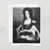 Carte Postale Sophia Dorothea de Celle (Devant / Derrière)