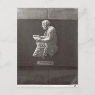 Carte Postale Sophocles poète lecture