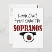 Carte Postale Soprano (Devant / Derrière)