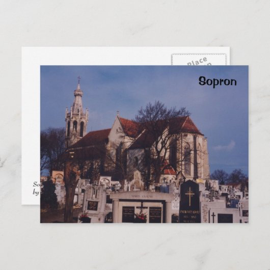 Carte Postale Sopron (Devant / Derrière)