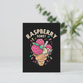 Carte Postale Sorbet de framboise (Debout devant)