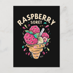 Carte Postale Sorbet de framboise