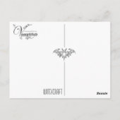 Carte Postale SORCELLERIE de Vamplified (Dos)