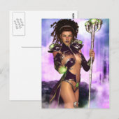 Carte postale Sorceress (Devant / Derrière)