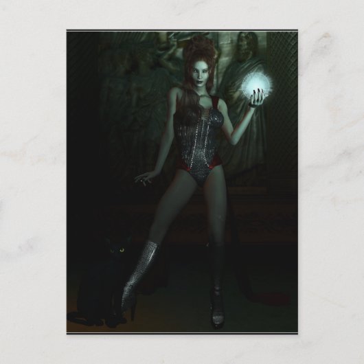 Carte Postale Sorcerie (Devant)