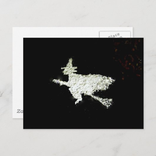 Carte Postale Sorcière (Devant / Derrière)