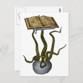 Carte Postale Sorcière 1 (Devant / Derrière)