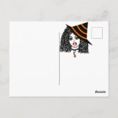 Carte Postale Sorcière à poils croustillants Thunder_Cove (Dos)