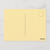 Carte Postale Sorcière Art nouveau sous arbre w Chat Frog Salle (Dos)