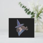 Carte Postale Sorcière bleue (Debout devant)