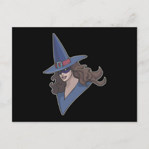 Carte Postale Sorcière bleue