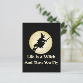 Carte Postale Sorcière classique (Debout devant)