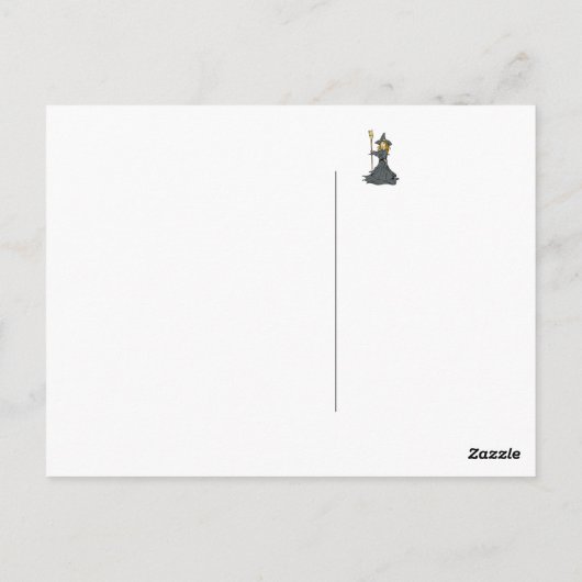 Carte Postale Sorcière de casting (Dos)