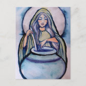 Carte Postale Sorcière de crone Cerridwen (Devant)