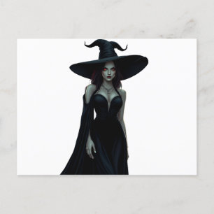 Carte Postale Sorcière de la nuit