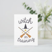 Carte Postale Sorcière en formation (Debout devant)