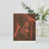 Carte Postale Sorcière et son chat (Debout devant)