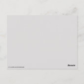 Carte postale sorcière fée imaginaire (Dos)