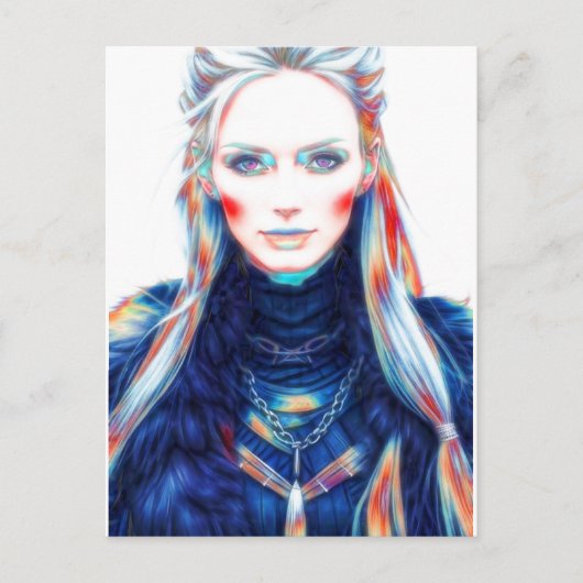Carte Postale Sorcière islandaise (Devant)