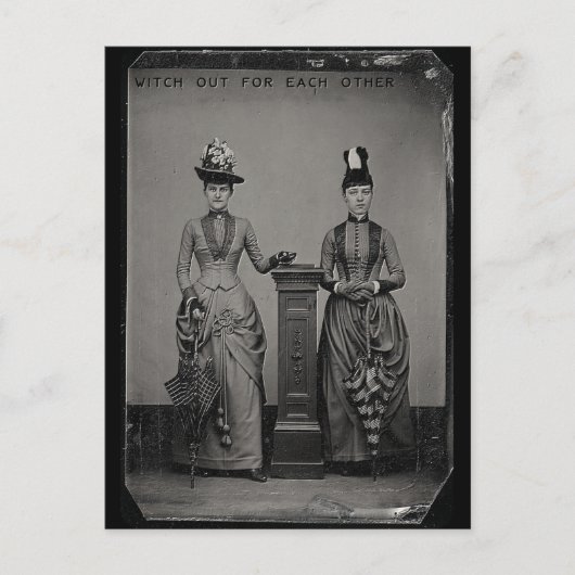 Carte Postale Sorcière L'Une Pour L'Autre (Devant)