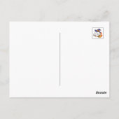 Carte Postale Sorcière Paw-some en formation – Chien mignon d'Ha (Dos)