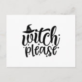 Carte Postale Sorcière S'Il Vous Plaît (Devant)
