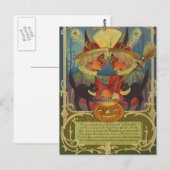Carte Postale Sorcières (Devant / Derrière)