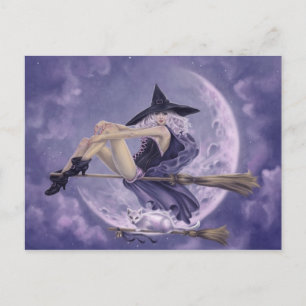 Carte Postale Sorcières à la broche - Bewitched