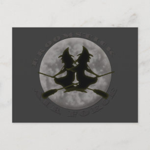 Carte postale Sorcières Halloween