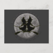 Carte postale Sorcières Halloween (Devant)