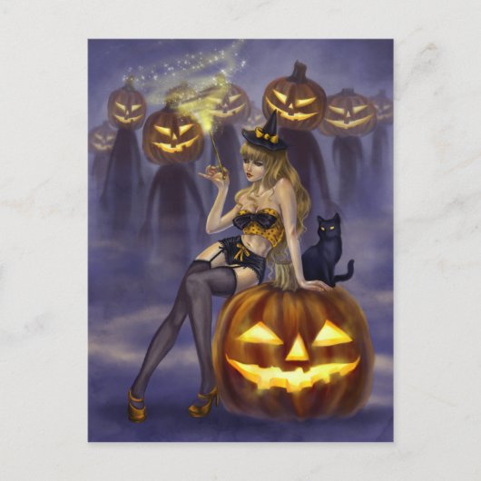 Carte Postale Sorcières - Je T'Ai Mis Un sort (Devant)