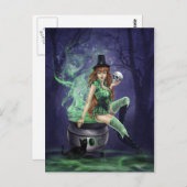 Carte Postale Sorcières - Jinxed (Devant / Derrière)