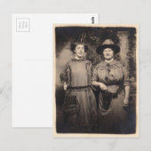 Carte Postale Sorcières Vintage (Devant / Derrière)
