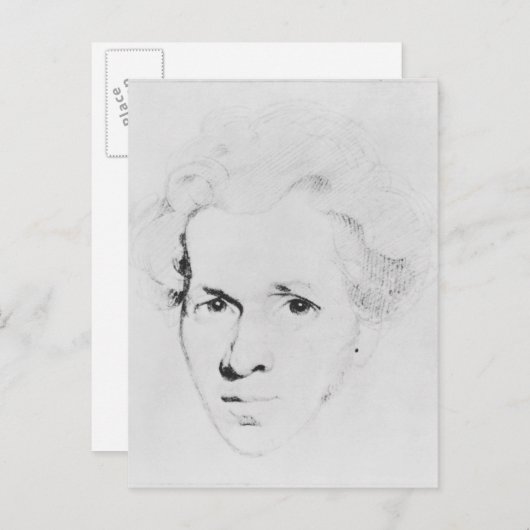 Carte Postale Soren Aabye Kierkegaard (Devant / Derrière)