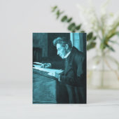 CARTE POSTALE SOREN KIERKEGAARD (Debout devant)