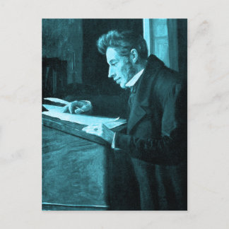 CARTE POSTALE SOREN KIERKEGAARD