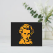 Carte Postale Soren Kierkegaard philosophie portra existentialis (Debout devant)