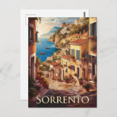 Carte Postale Sorrente Italie (Devant / Derrière)