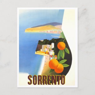 Carte Postale Sorrente Italie voyage millésime