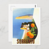 Carte Postale Sorrente Italie voyage millésime (Devant / Derrière)