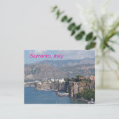 Carte postale Sorrento italie (Debout devant)