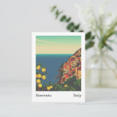 Carte Postale Sorrento, Italie Art Retro (Debout devant)
