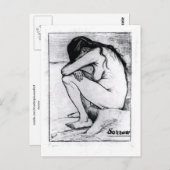 Carte Postale Sorrow Van Gogh Art Art (Devant / Derrière)