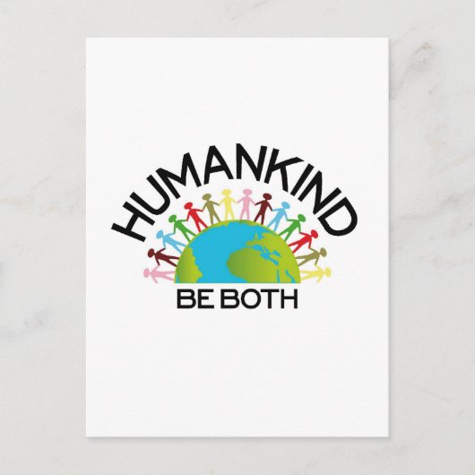 Carte Postale Sorte humaine (Devant)