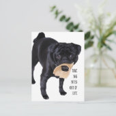 Carte Postale Sortez de la vie de gros bouchées (Debout devant)