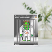 Carte Postale Sortez de prison (Debout devant)