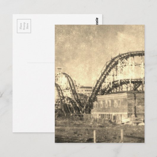 Carte Postale Sortez jouer (Devant / Derrière)