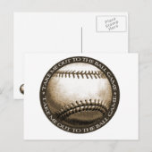 Carte Postale Sortez-moi au jeu de balle (Devant / Derrière)