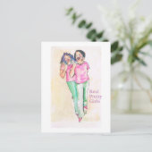 Carte postale Sortie (Debout devant)